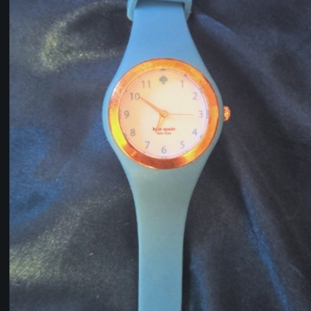 Kate Spade Gold and Blue Smartwatch